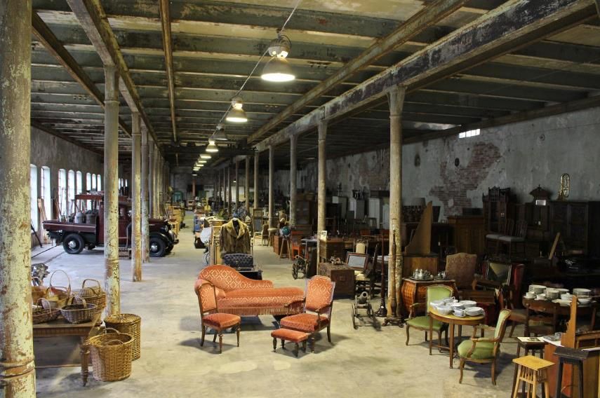 Gamle Union Brug Antikk