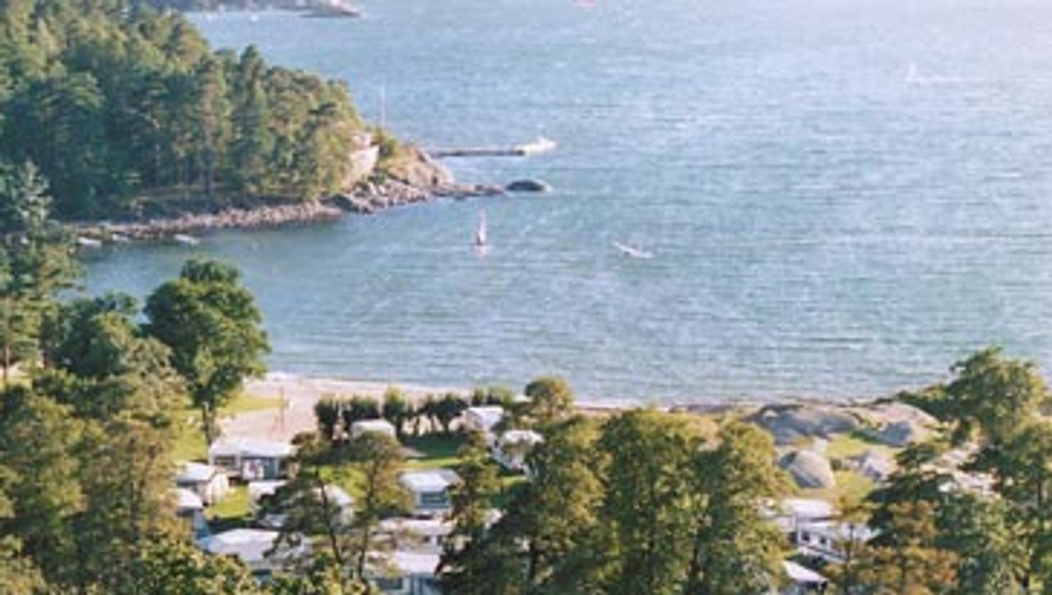 Overview of Langeby Camping