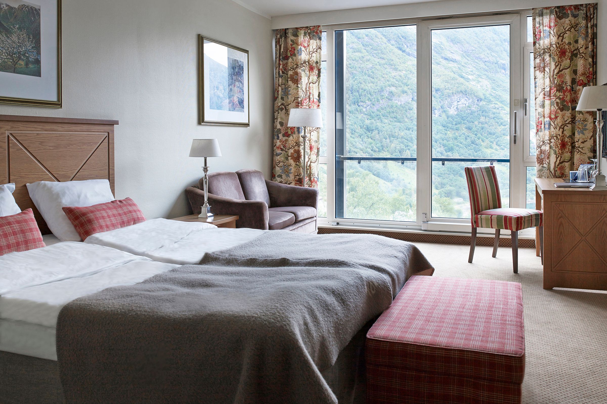 Dobbeltrom med utsikt