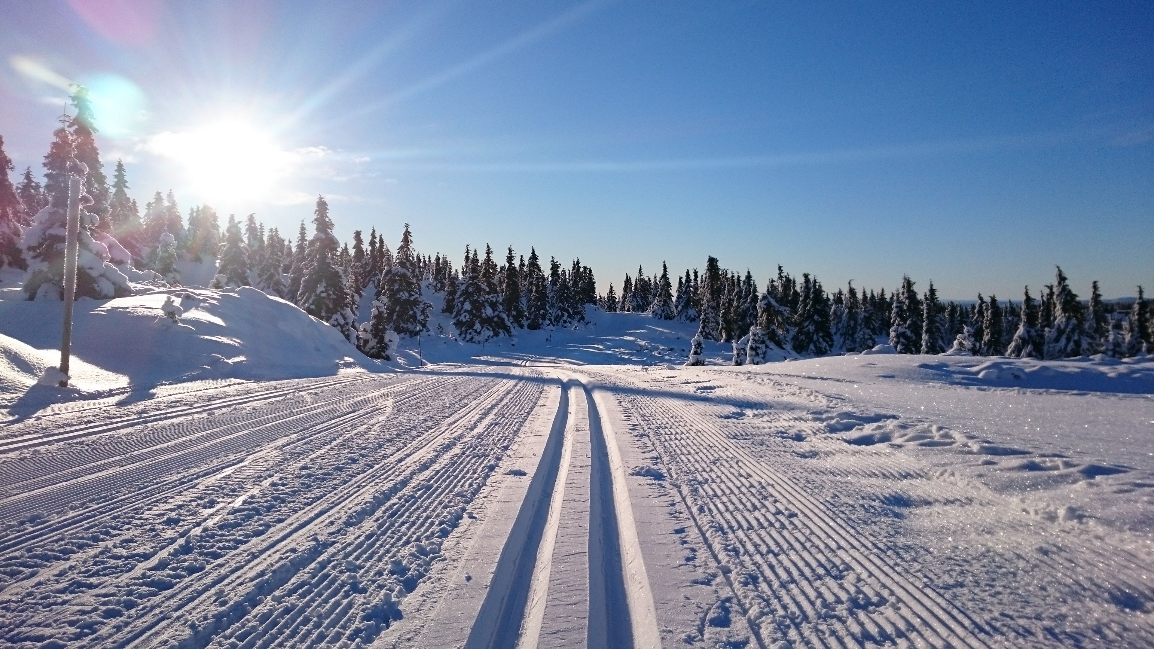 Fjellet byr på 600 km med oppkjørte løyper.