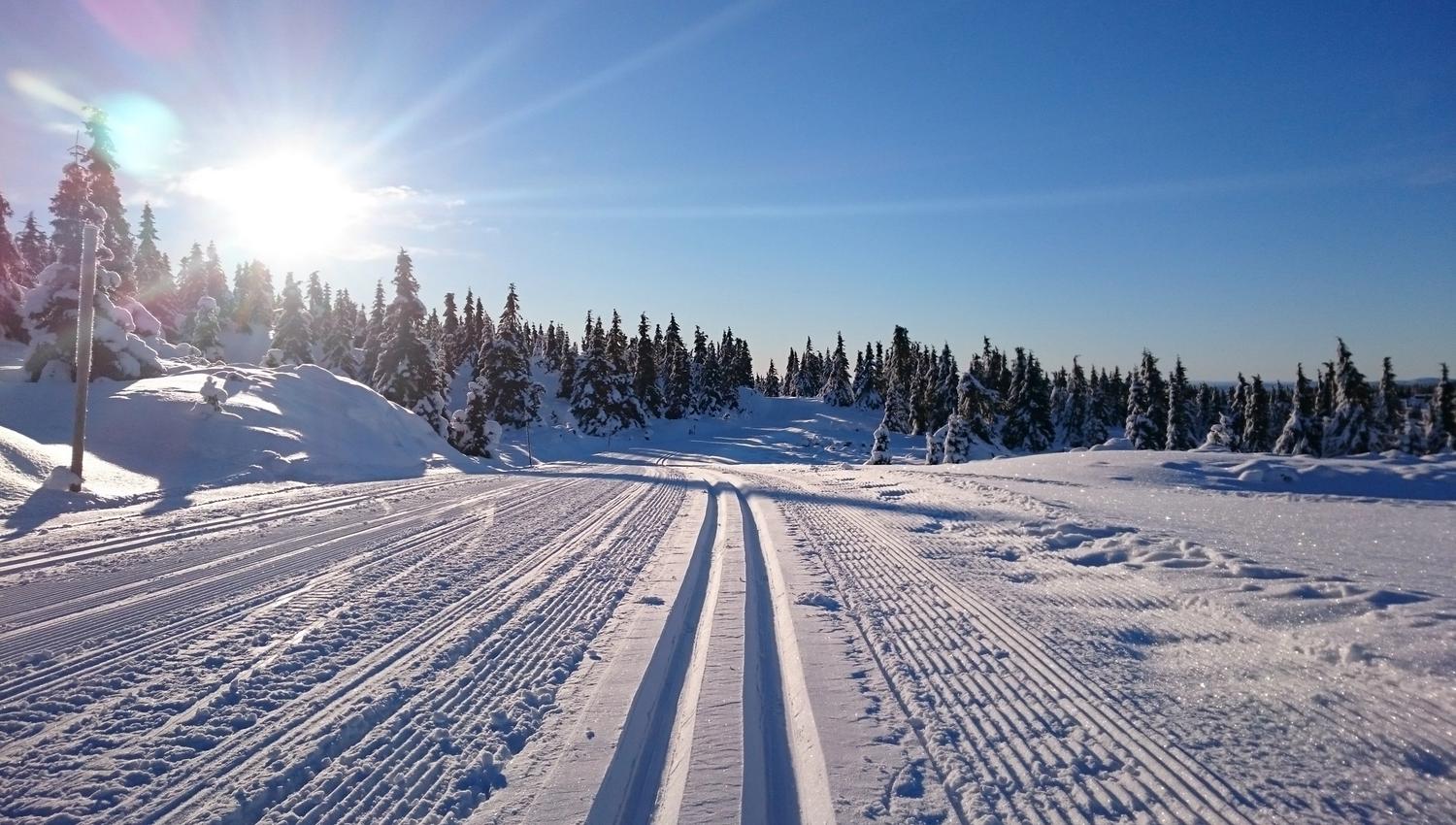 Fjellet byr på 600 km med oppkjørte løyper.