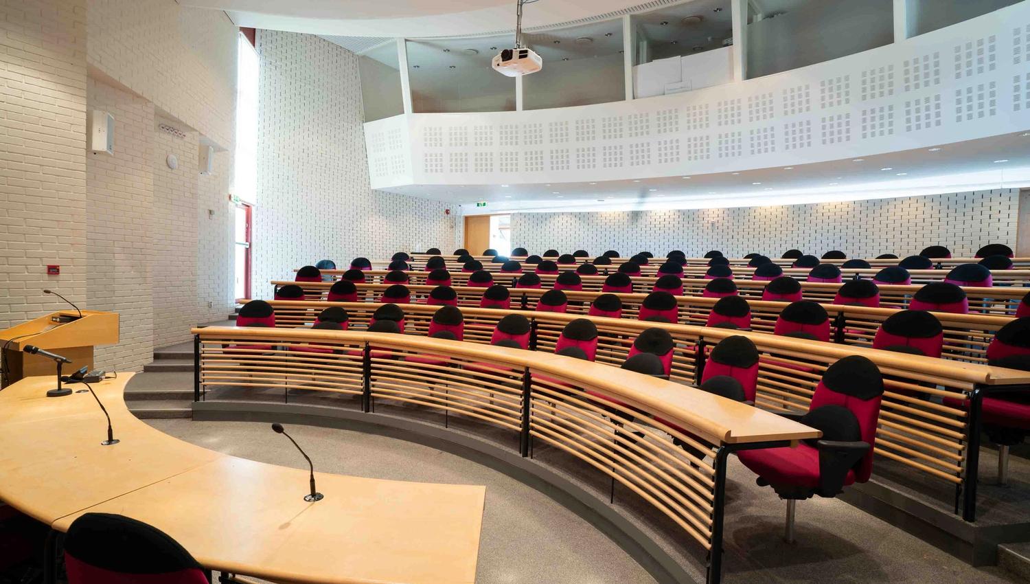 Auditorium på Thorbjørnrud Hotell