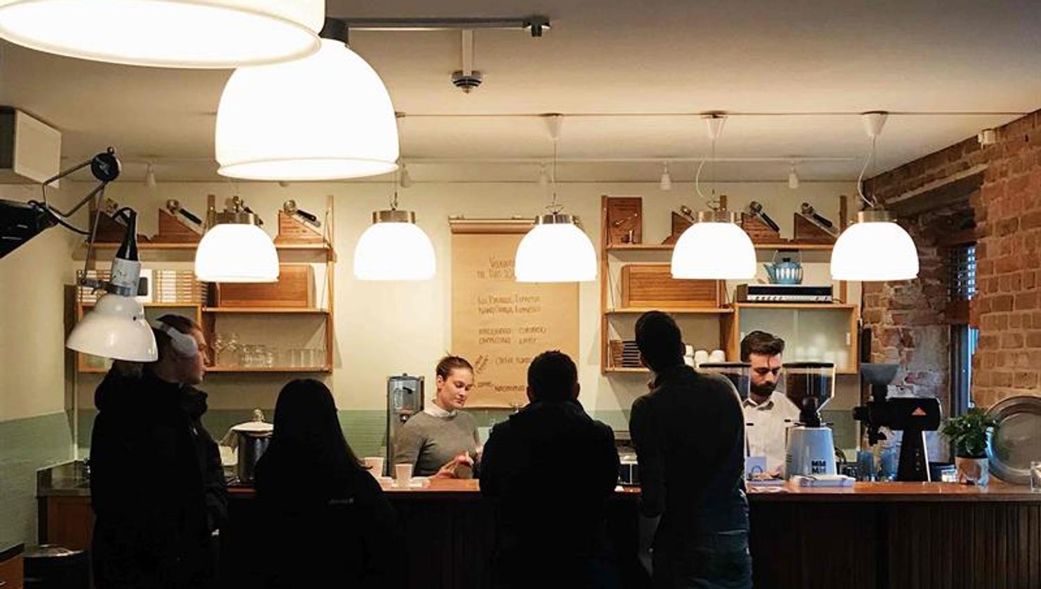 the coffee bar