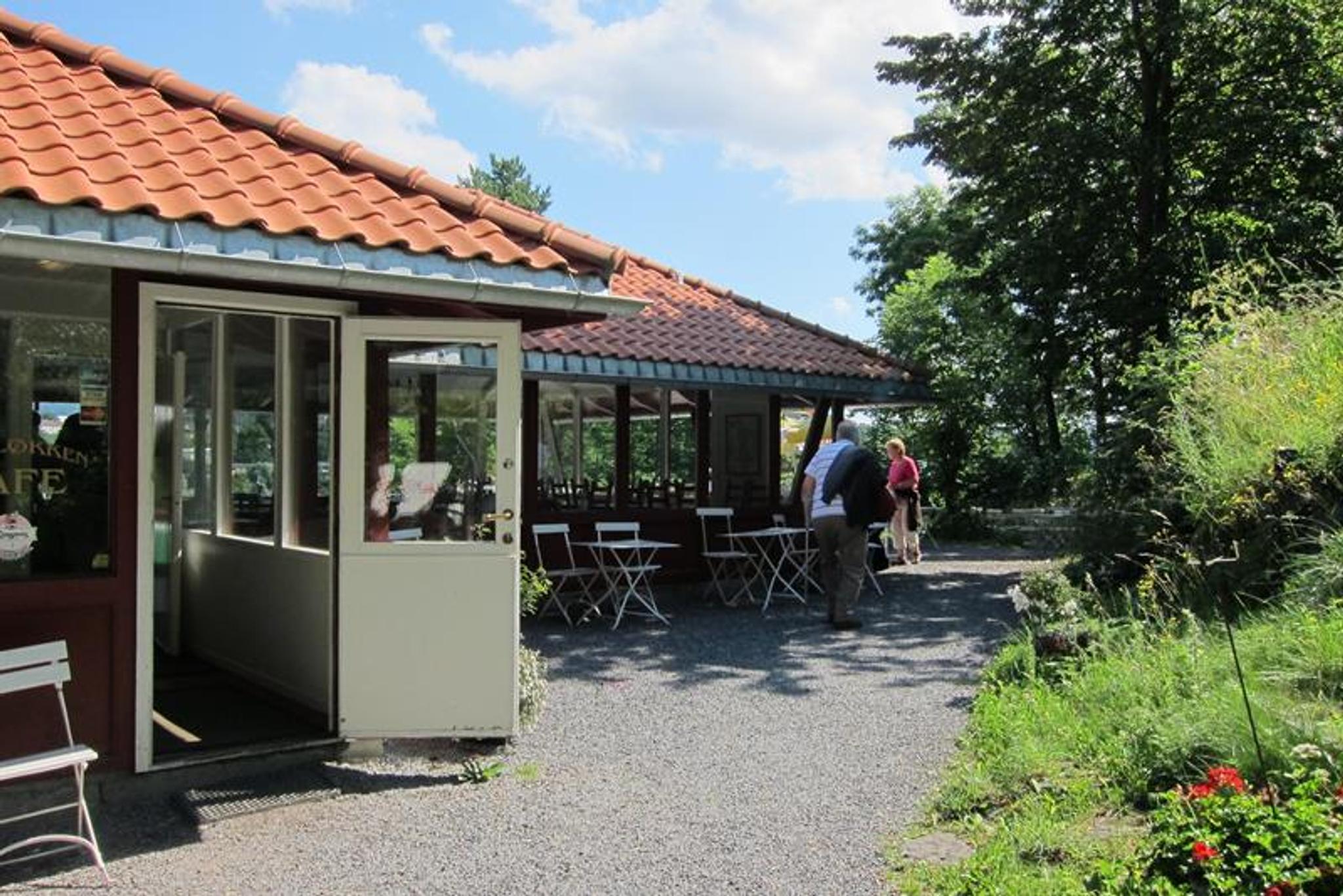 Fra uteserveringen på Bygdø Kongsgård