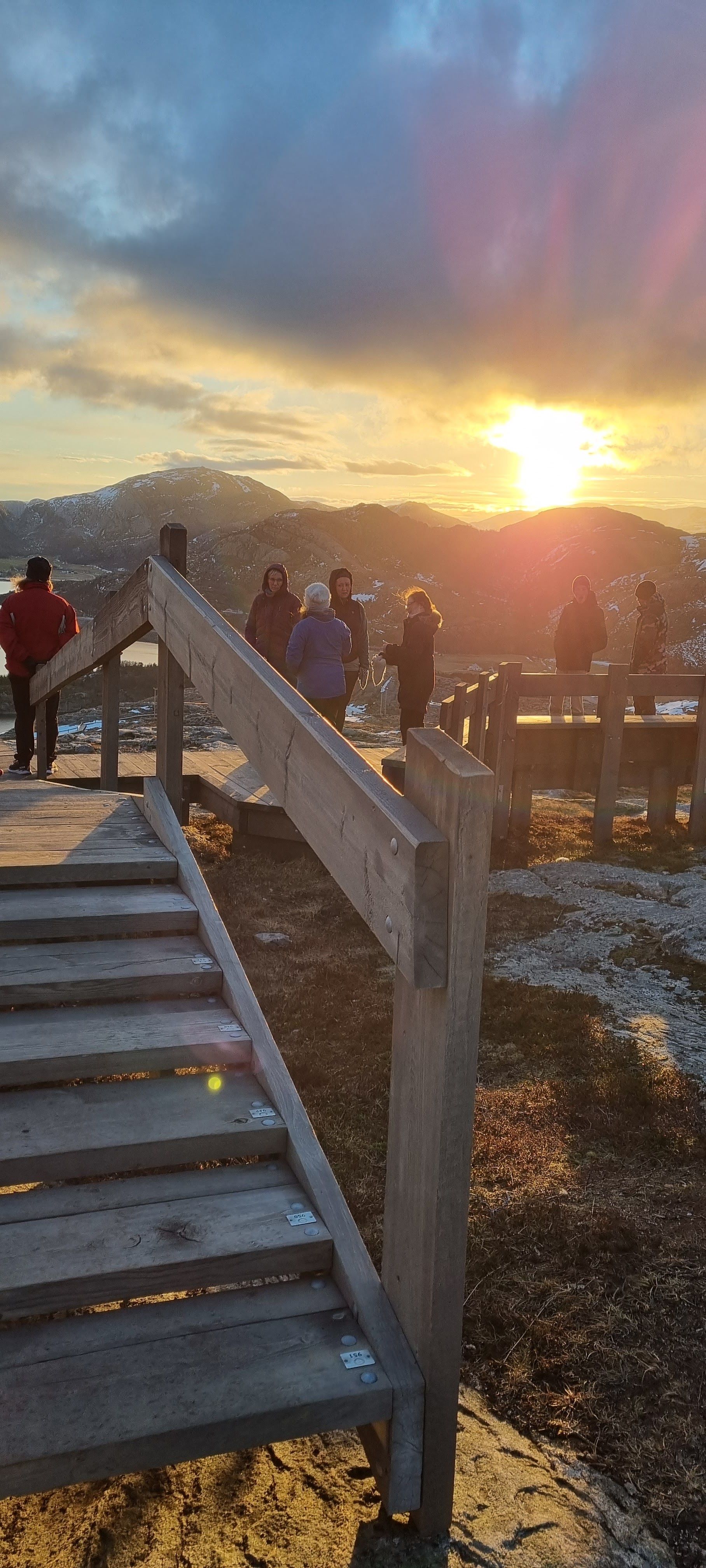 Soloppgang i Vettantrappa