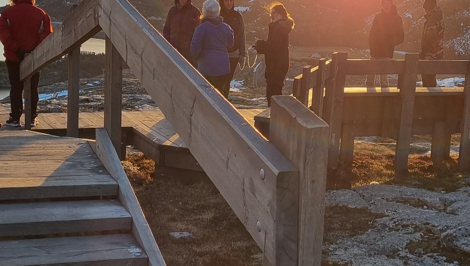 Soloppgang i Vettantrappa