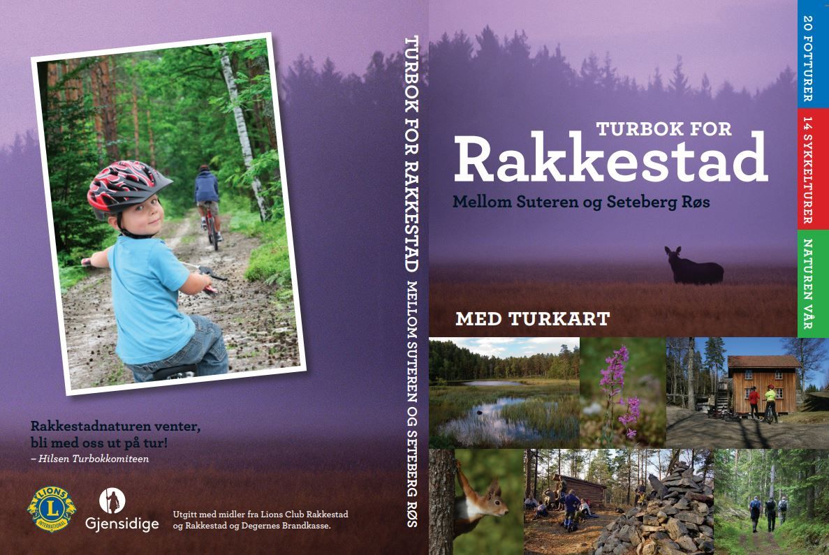 Bokomslaget til turbok for Rakkestad