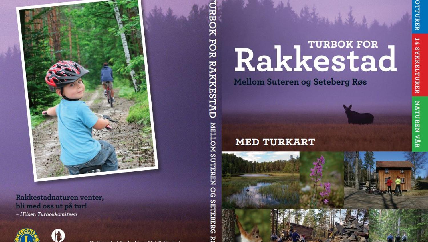 Bokomslaget til turbok for Rakkestad