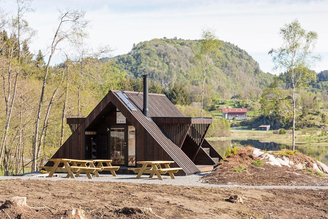 Dagsturhytta Miklastofa på Tysnes