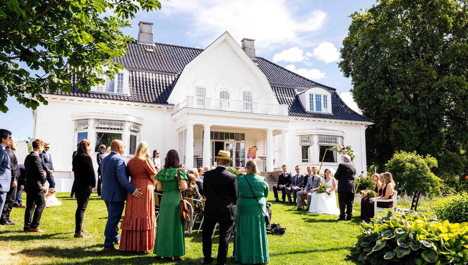 Utendørs markering på Thorbjørnrud Hotell