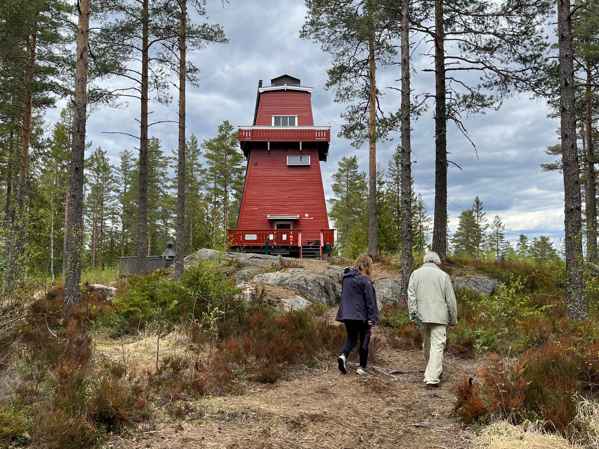 rødt tårn