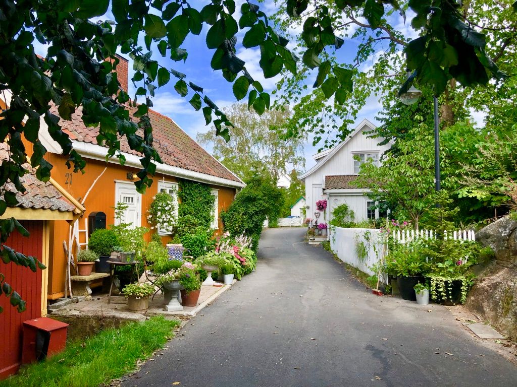 Drøbak gate sommer