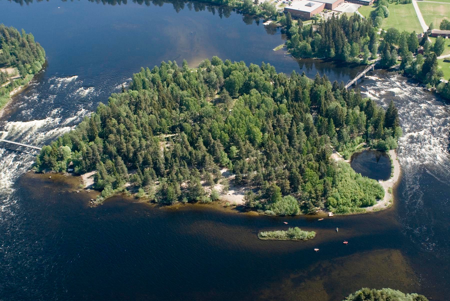 Norsk Skogmuseum, flyfoto Prestøya