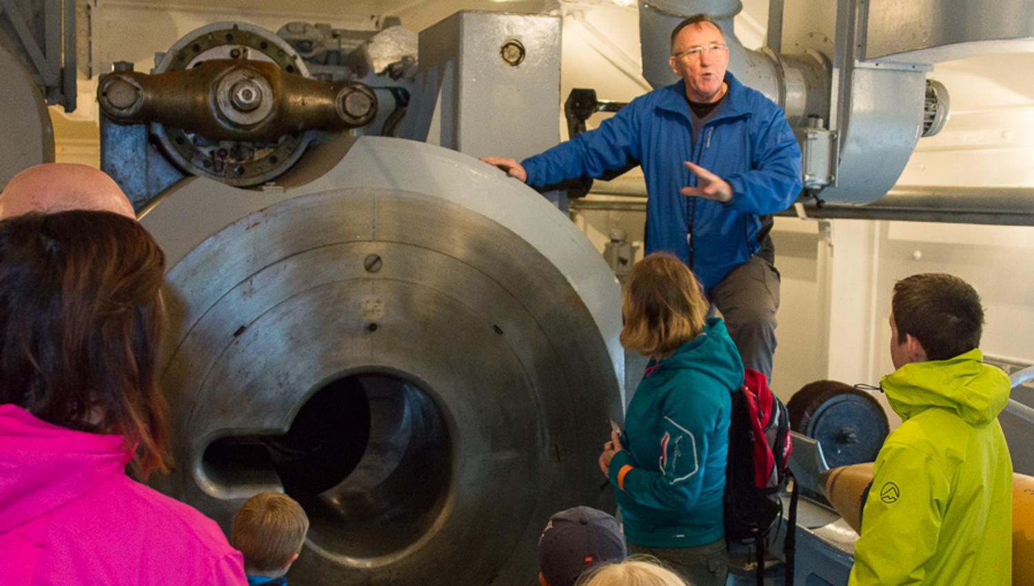 The Adolf Gun, guided tour sightseeing