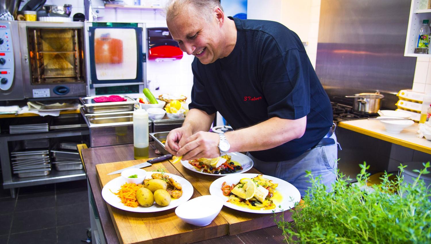 3 Kalver - restaurant/gårdskafé på Dønna