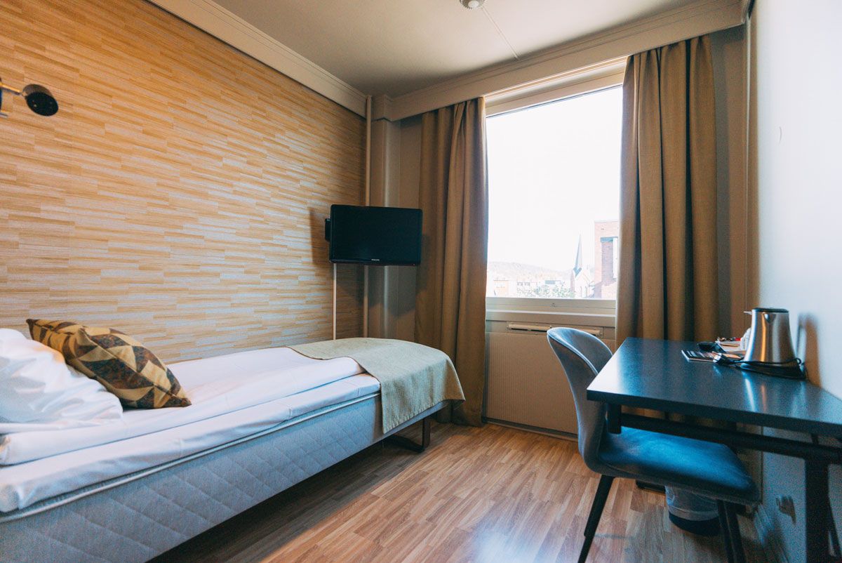 enkeltrom på Hotell Vic