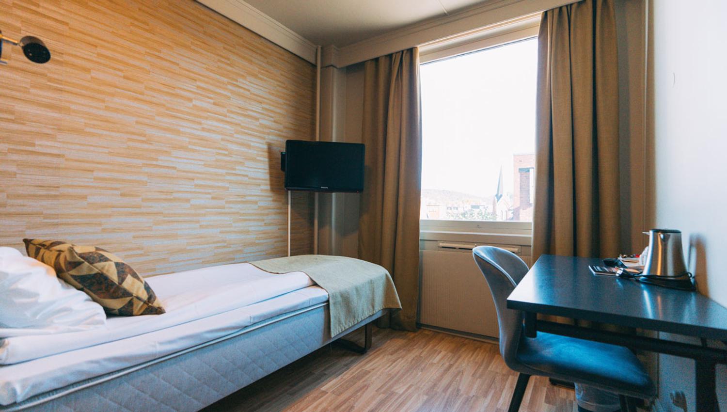 enkeltrom på Hotell Vic