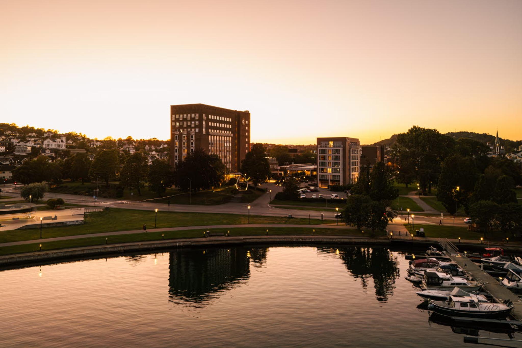 Scandic Park kveldsbilde