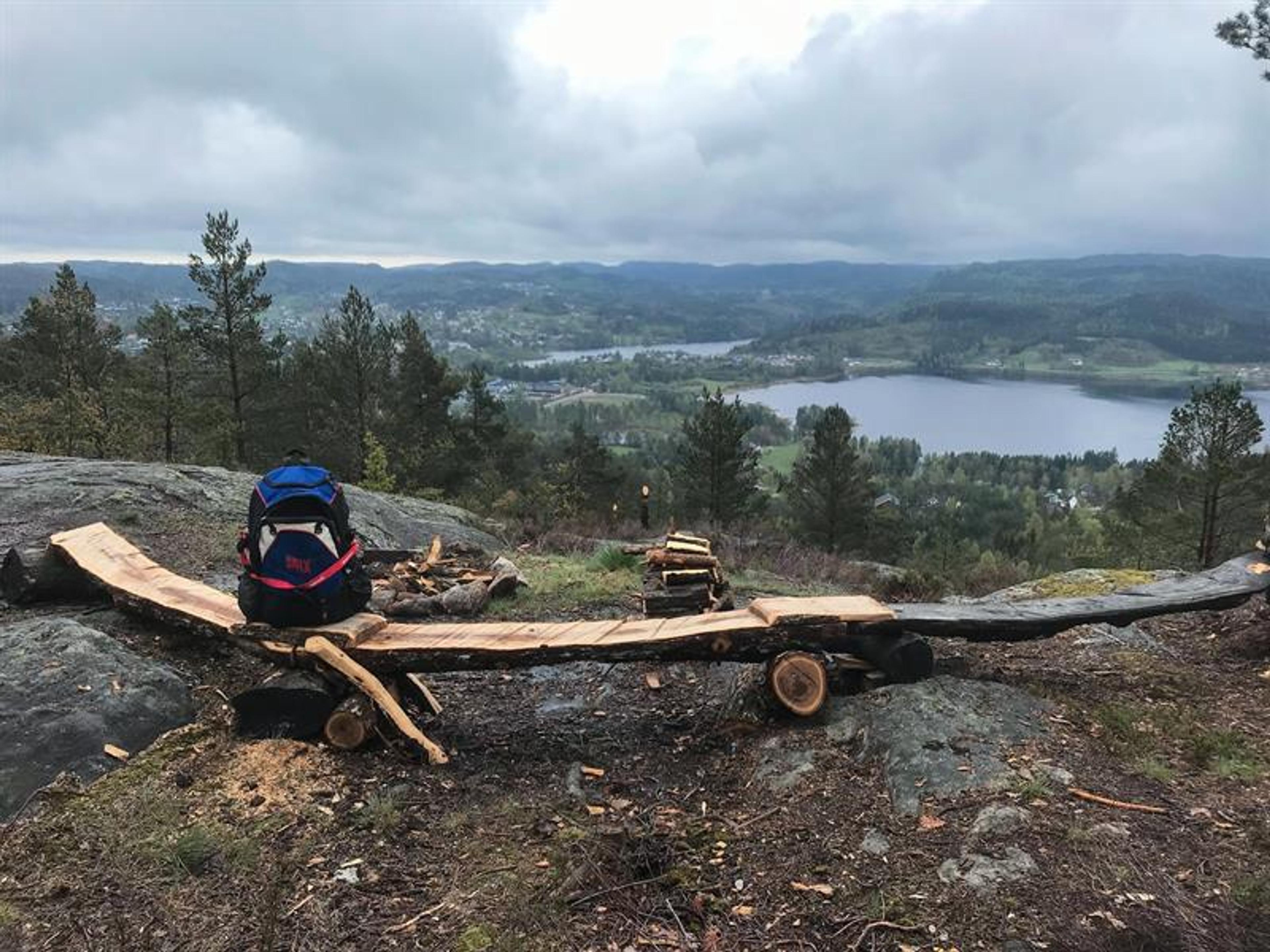 The Eskedal cavern and balcony