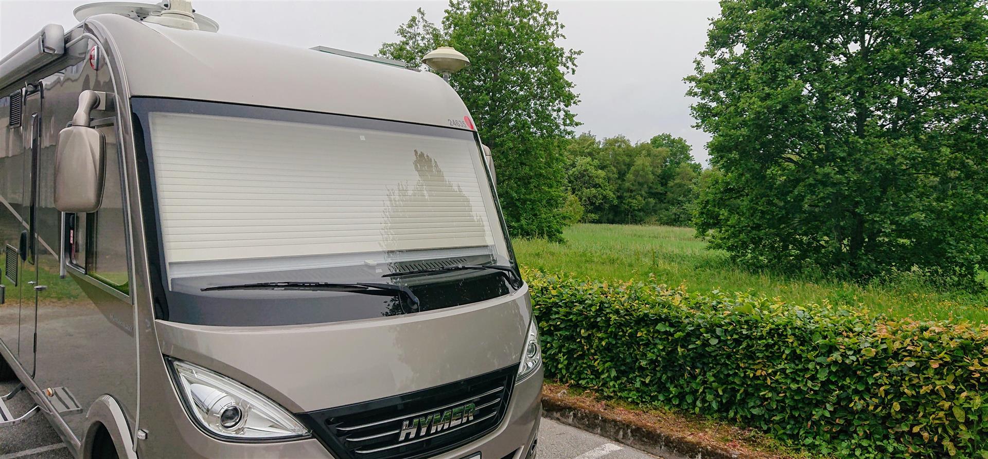 Mobile home parking in Bryne