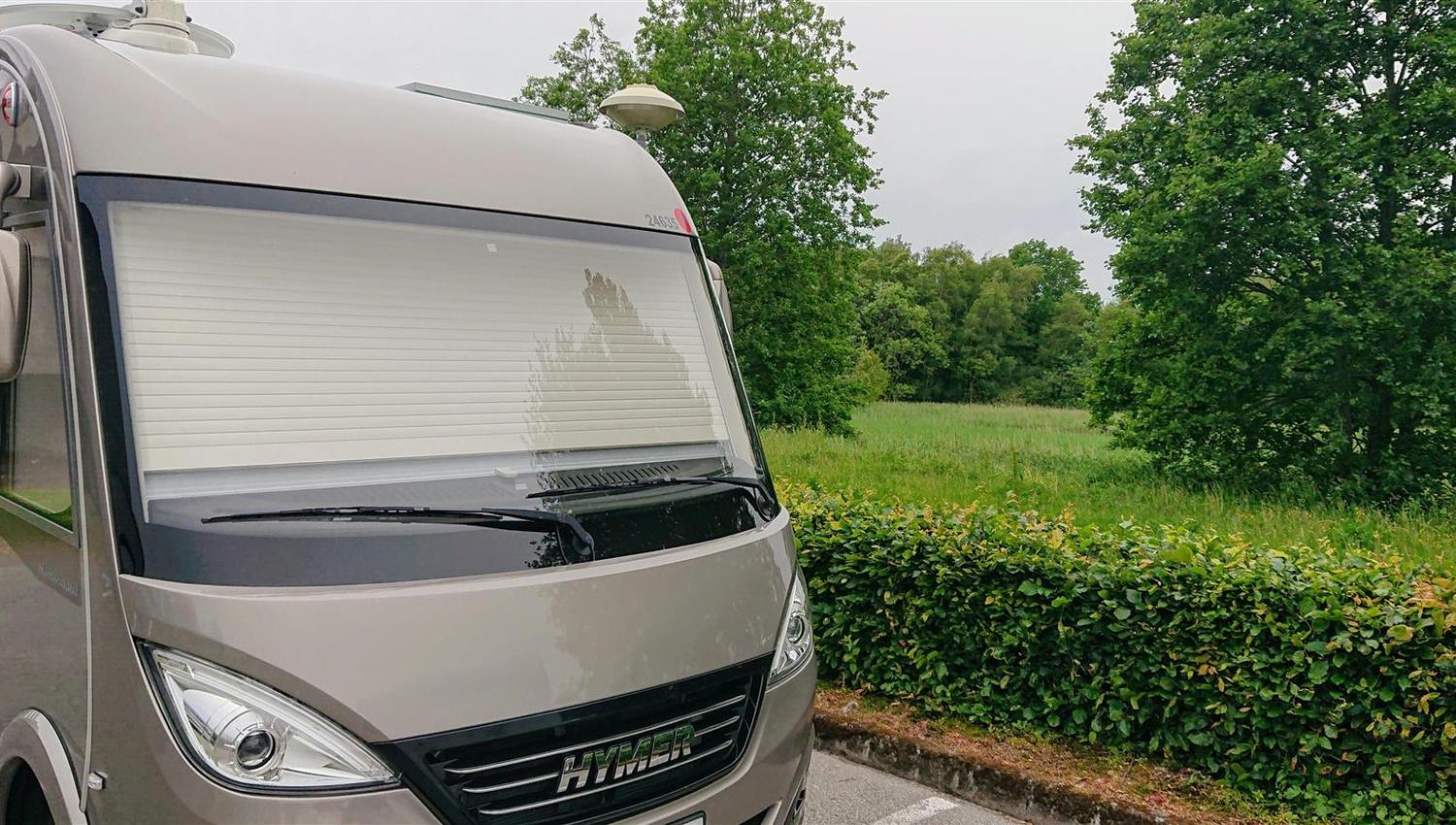 Mobile home parking in Bryne