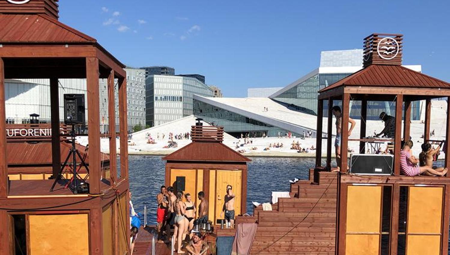 Sommer på Bademaschinen