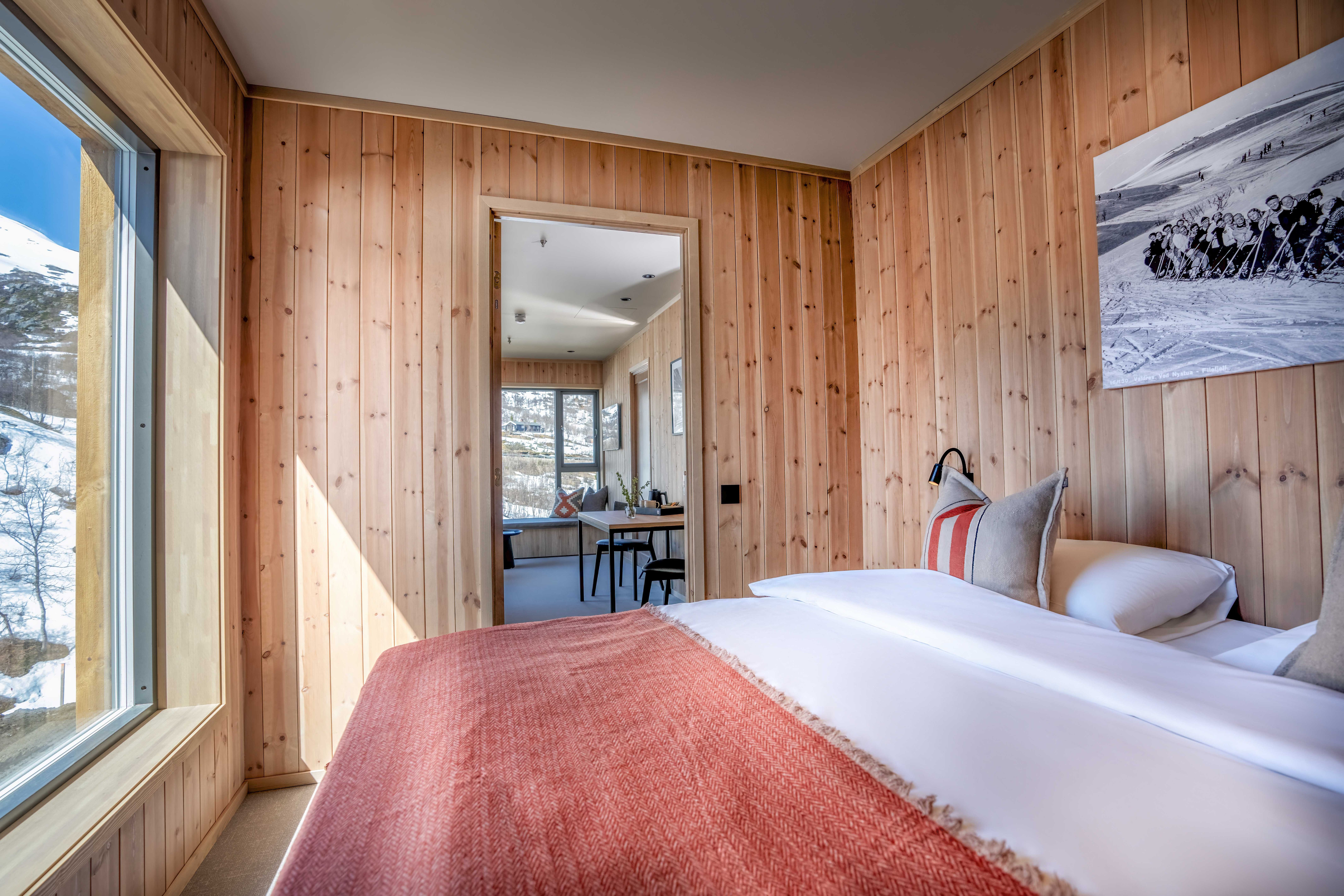 Soverom hotell.