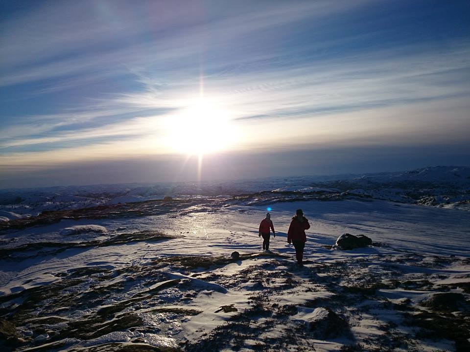 På tur i Austheiene