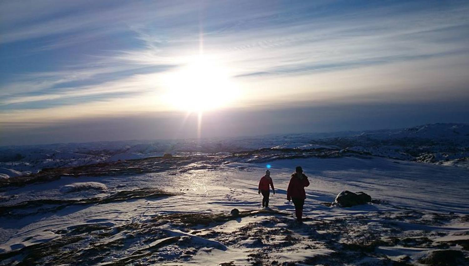 På tur i Austheiene