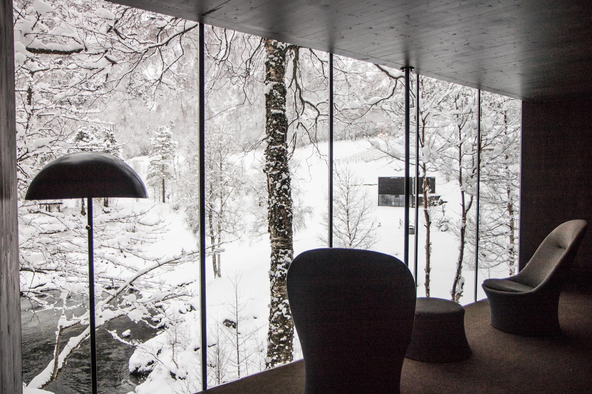 Workation på Skrivarstova hos Juvet Landskapshotell