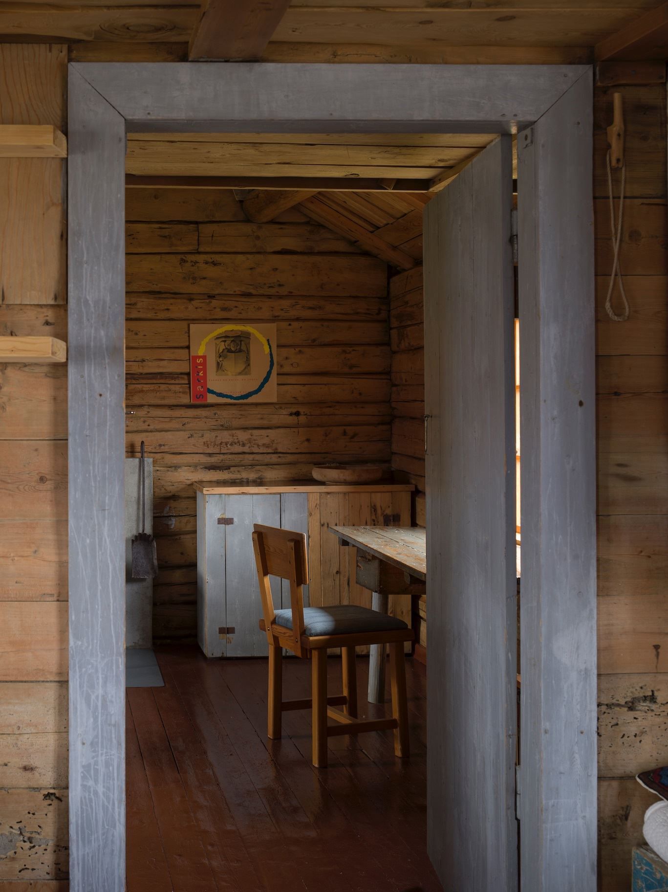 Soverommet i en rorbu