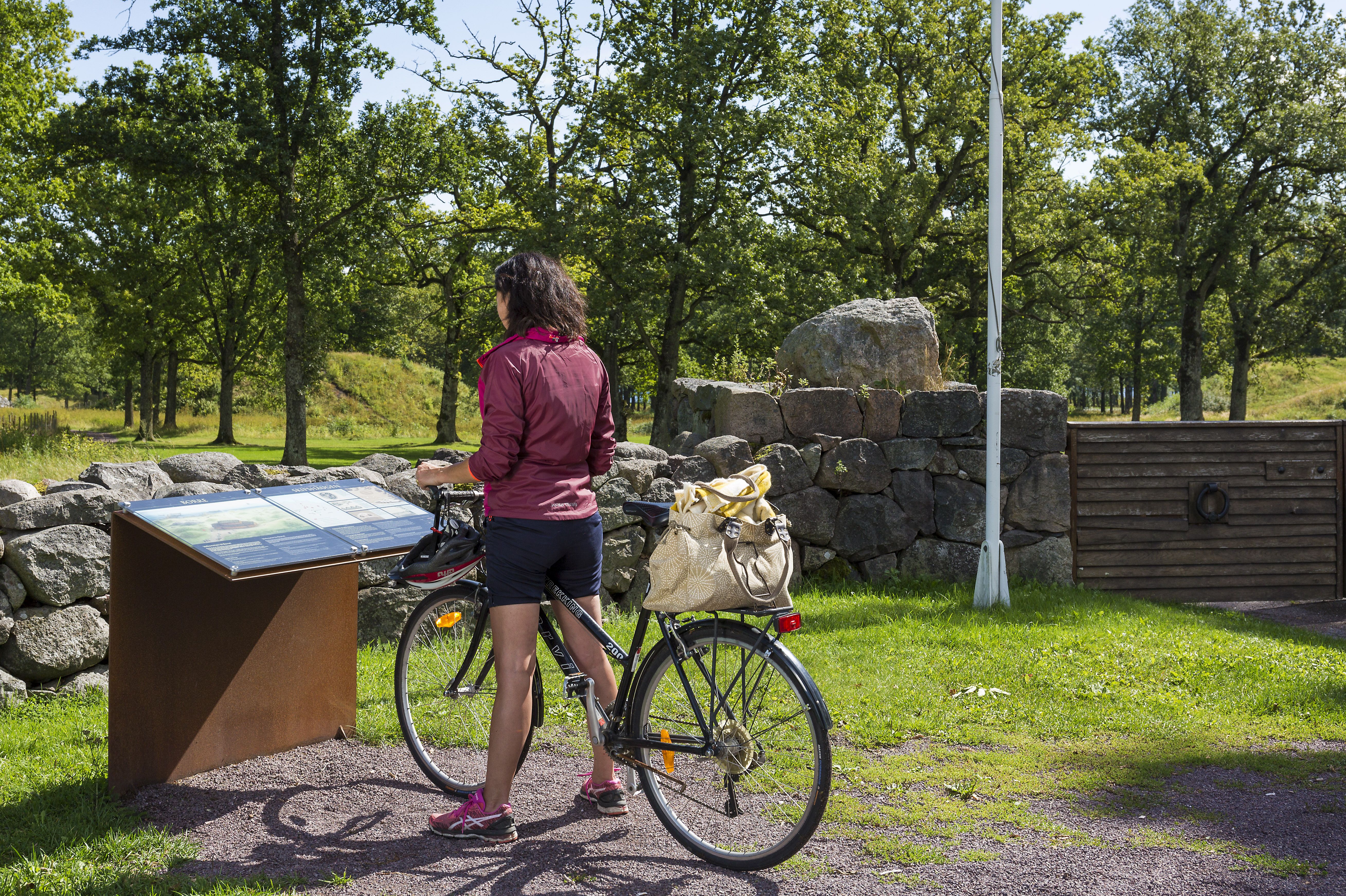 Sykkel i Borreparken