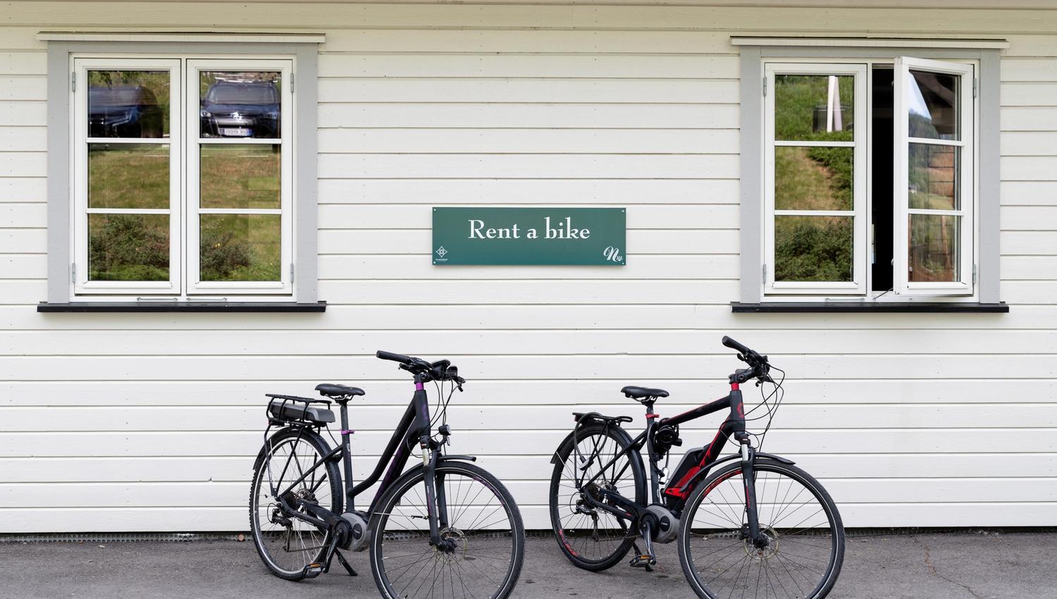 Sykler til utleie Nermo Hotell