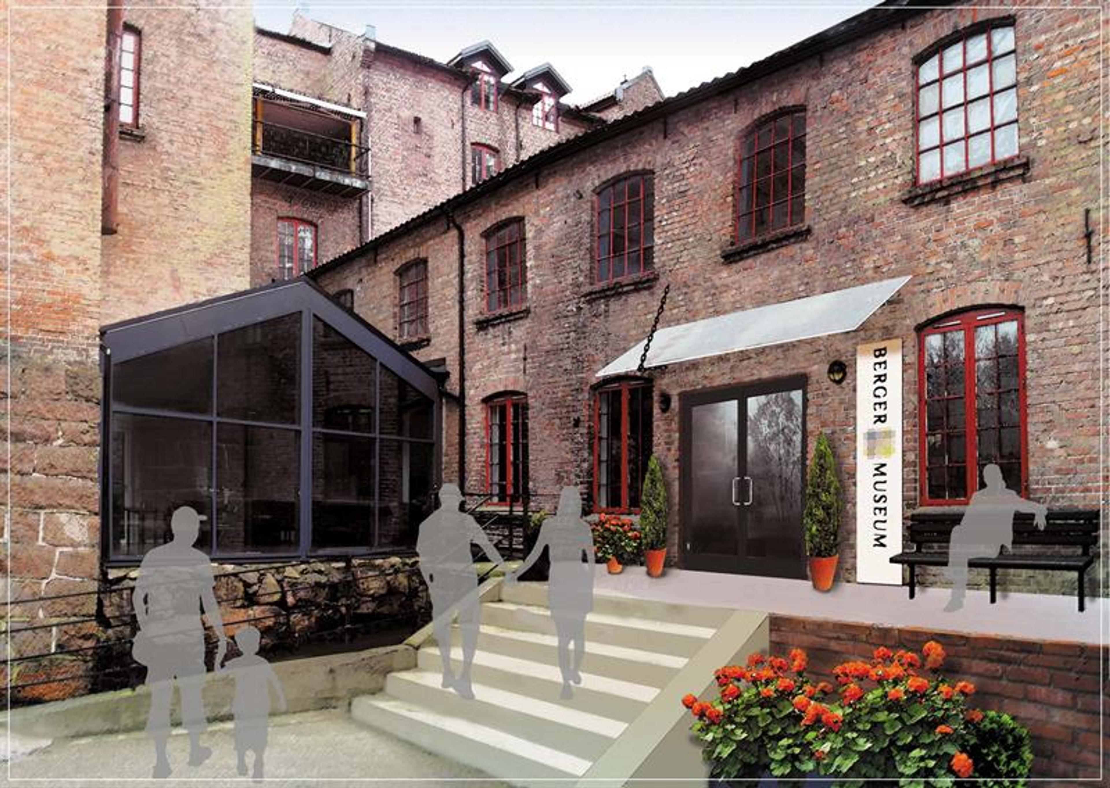 Utenfor Berger museum