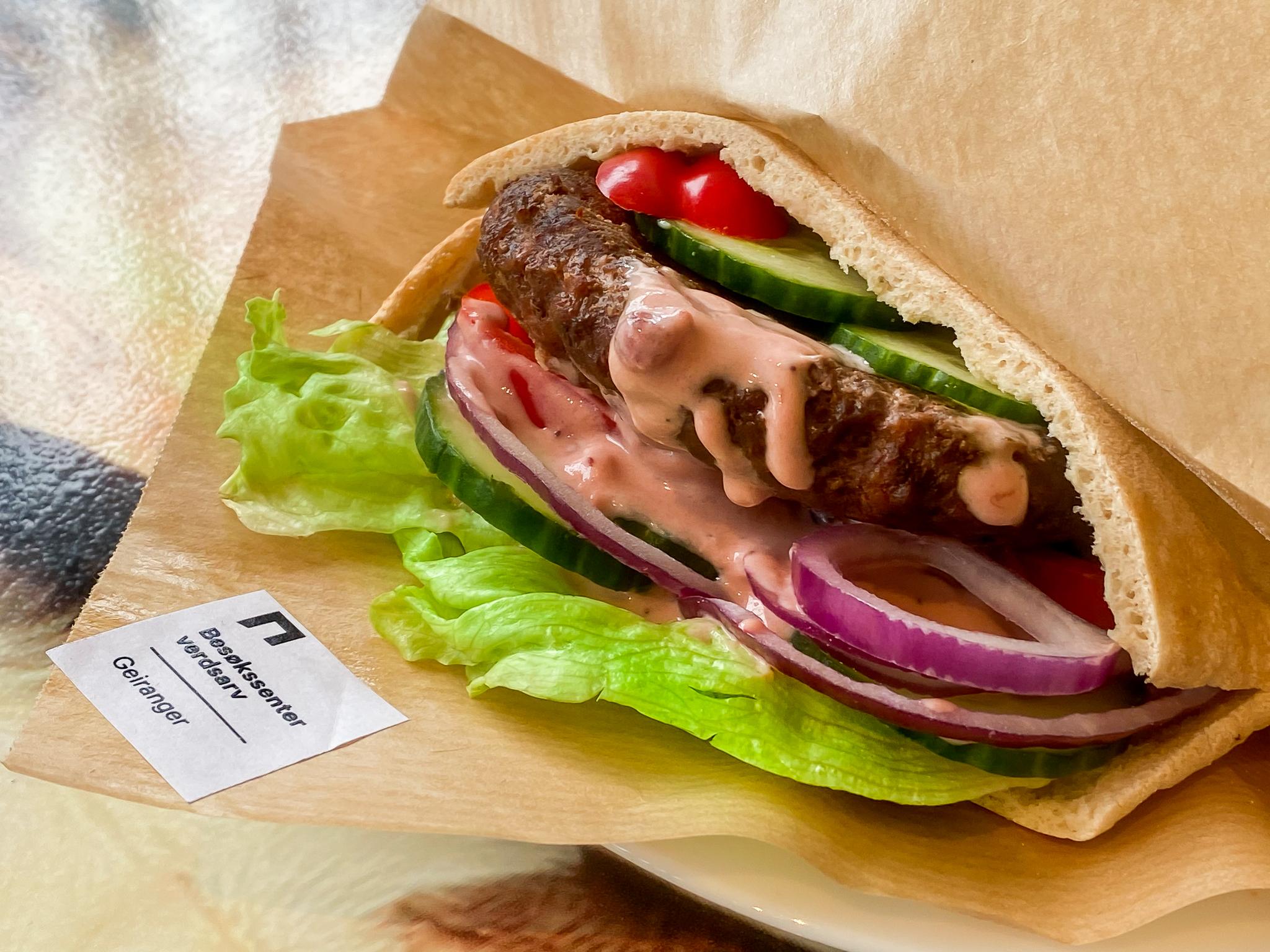 Viltburger i kaféen