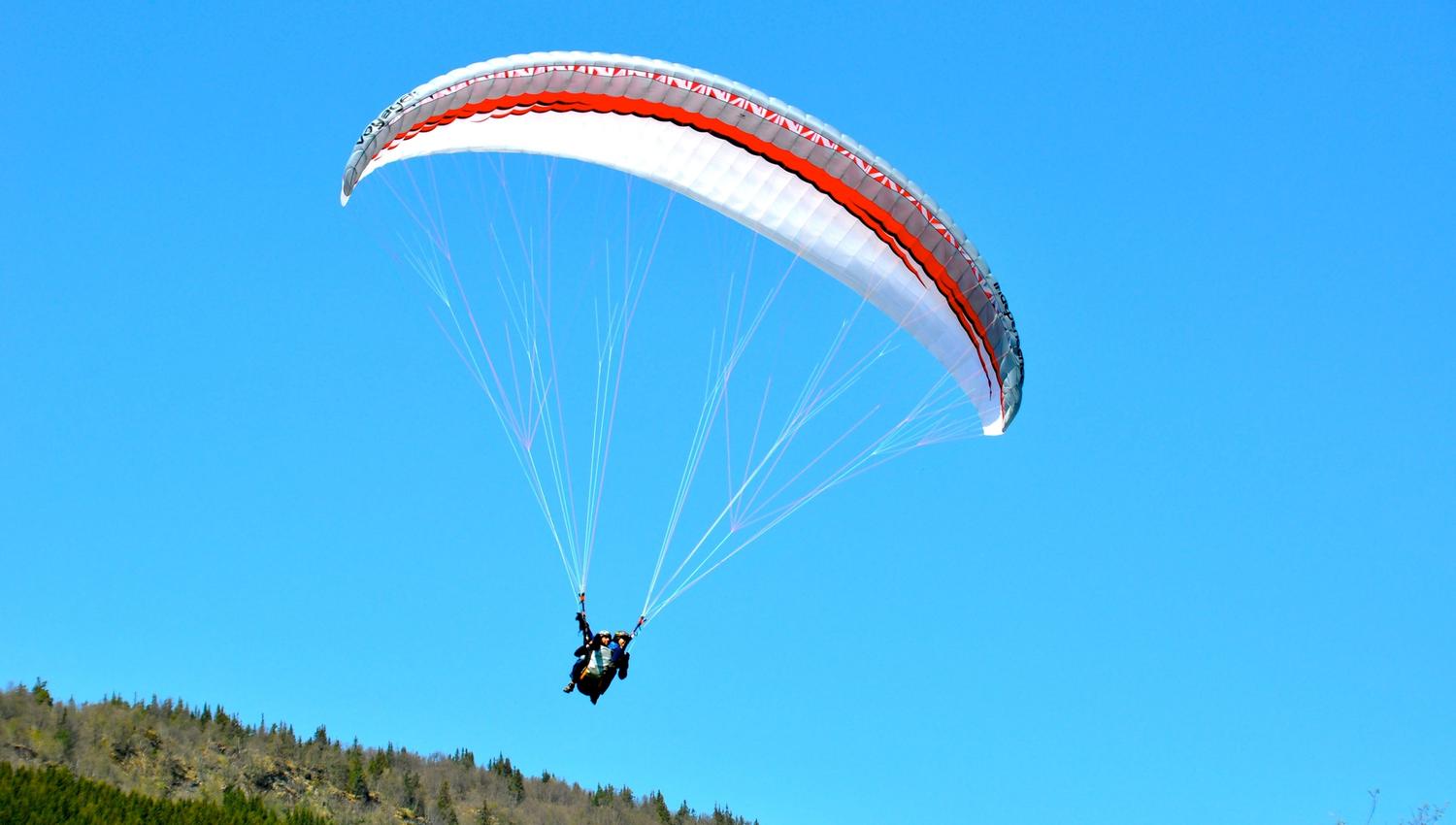 Tandem paragliding with Voss HPK