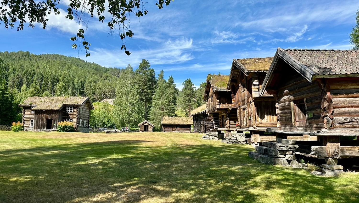 Kviteseid bygdetun sommarstid