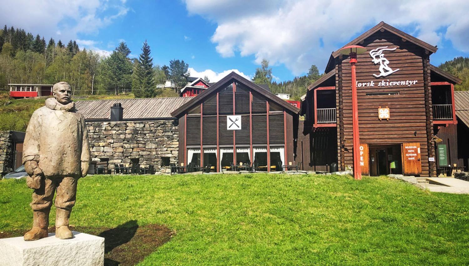 museum building of Norwegian Ski Adventure in Morgedal
