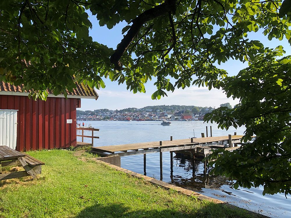 Langøya Hovedgård view to Langesund 