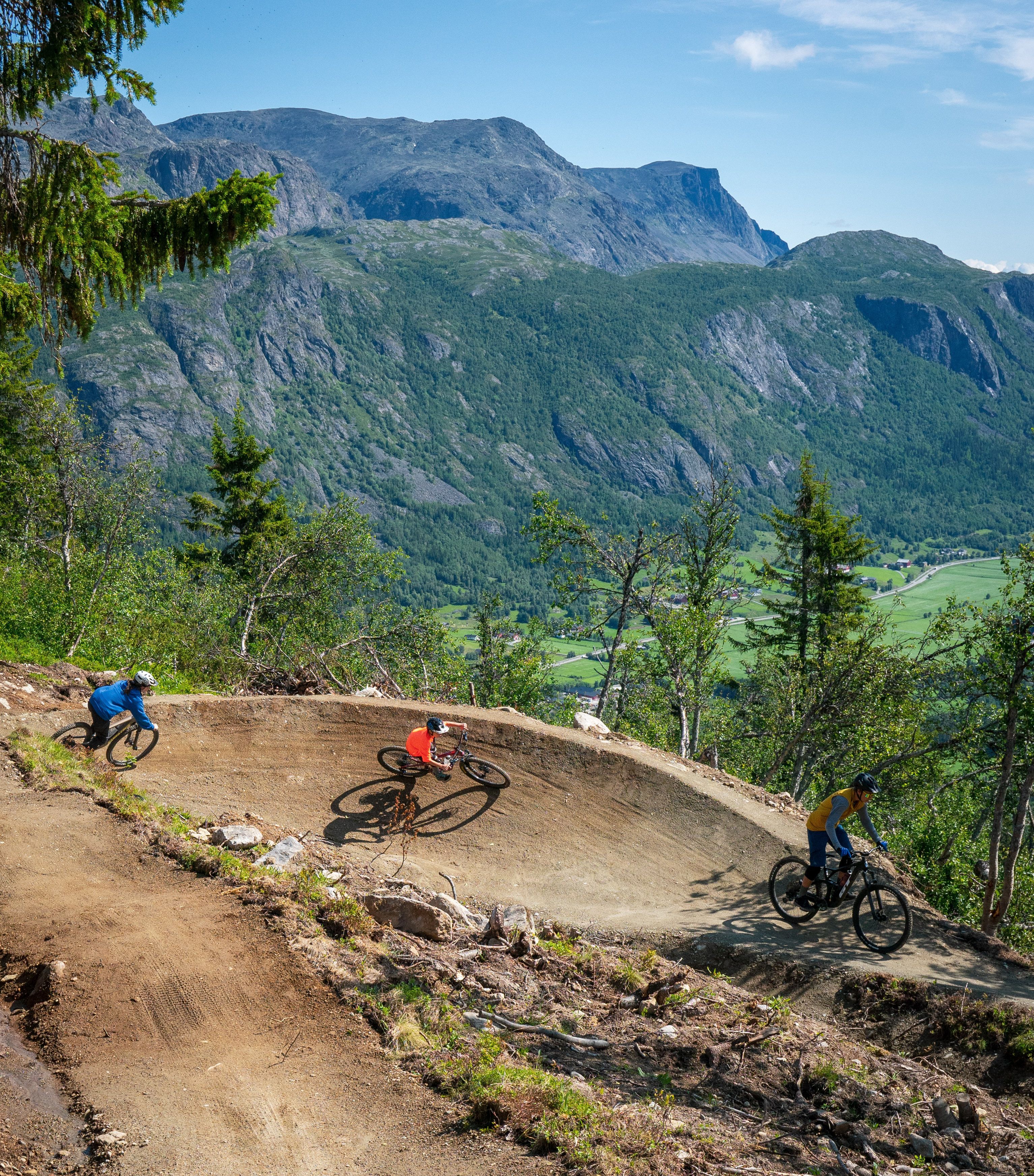 20230714 Hemsedal Sentrumsstien Foto Lars Storheim