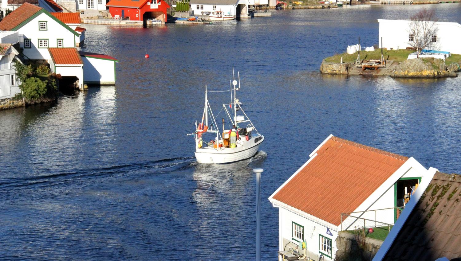 Øya Hidra Utsikt