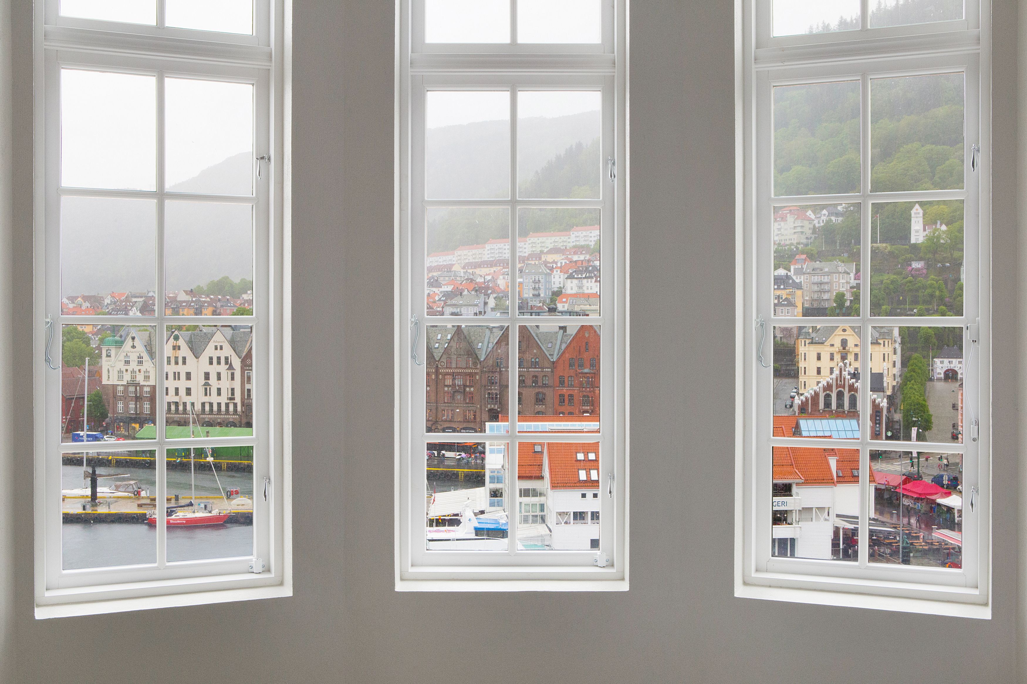 Scandic Torget - view to Bryggen