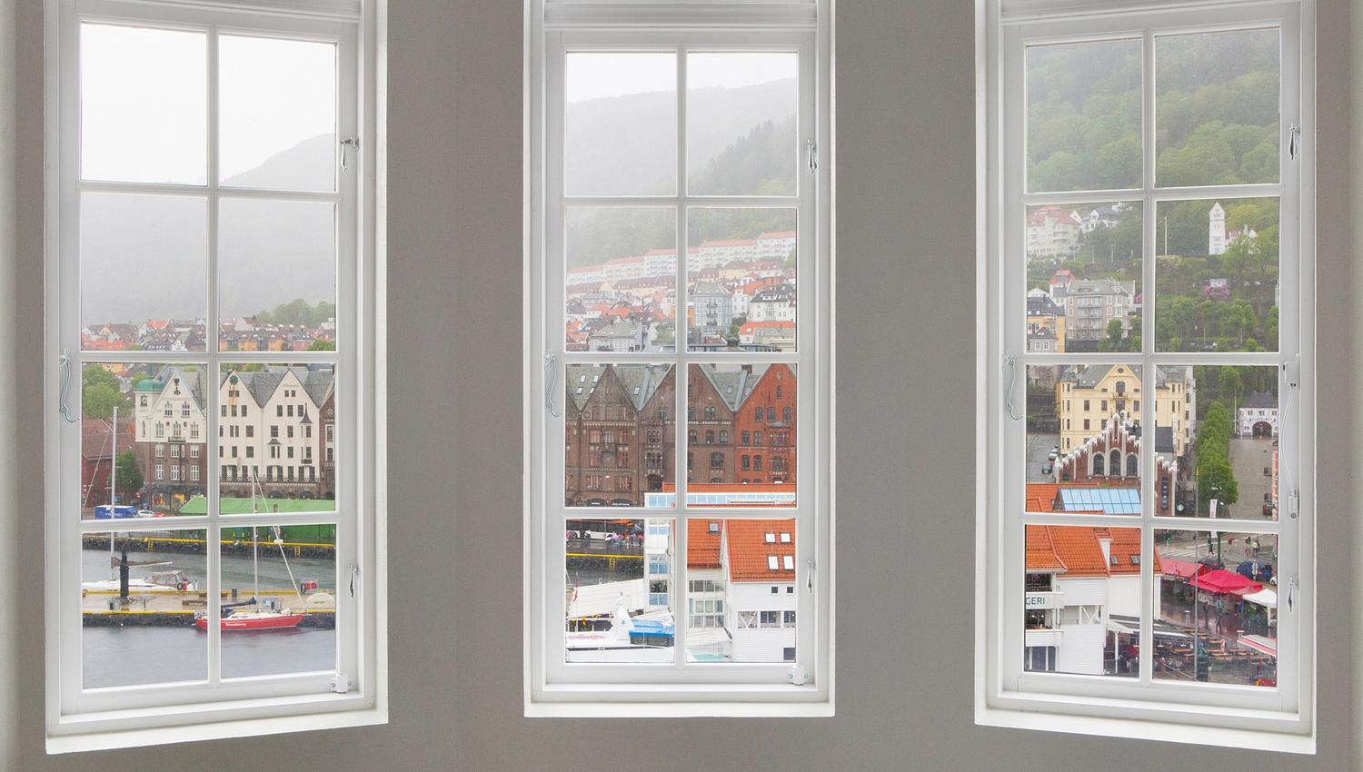 Scandic Torget - view to Bryggen
