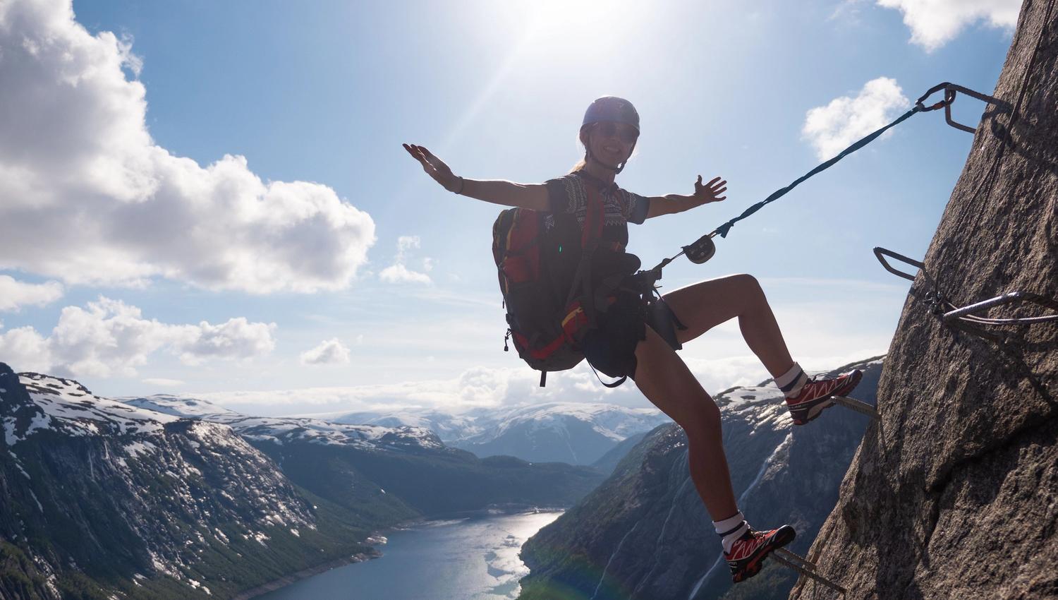 Trolltunga Via Ferrata.