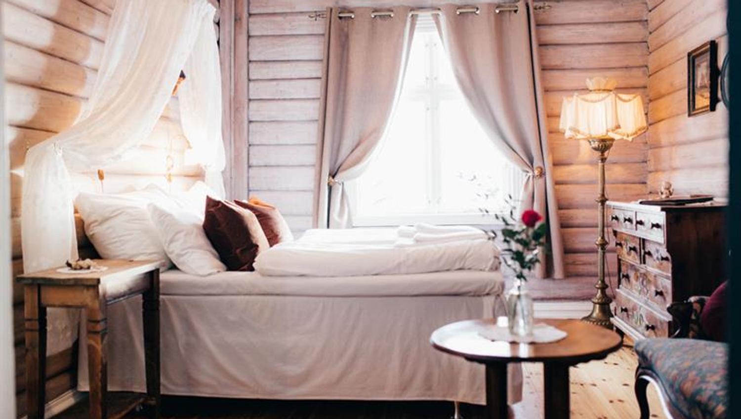 furnishing of bedrooms at Tuddal Høyfjellshotel