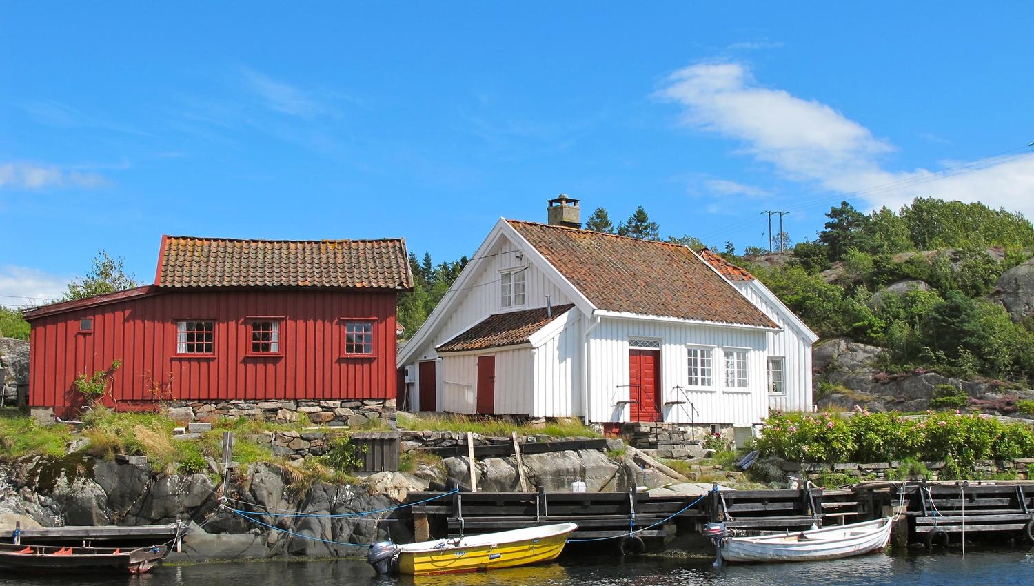 Brekkestø Lillesand Blindleia