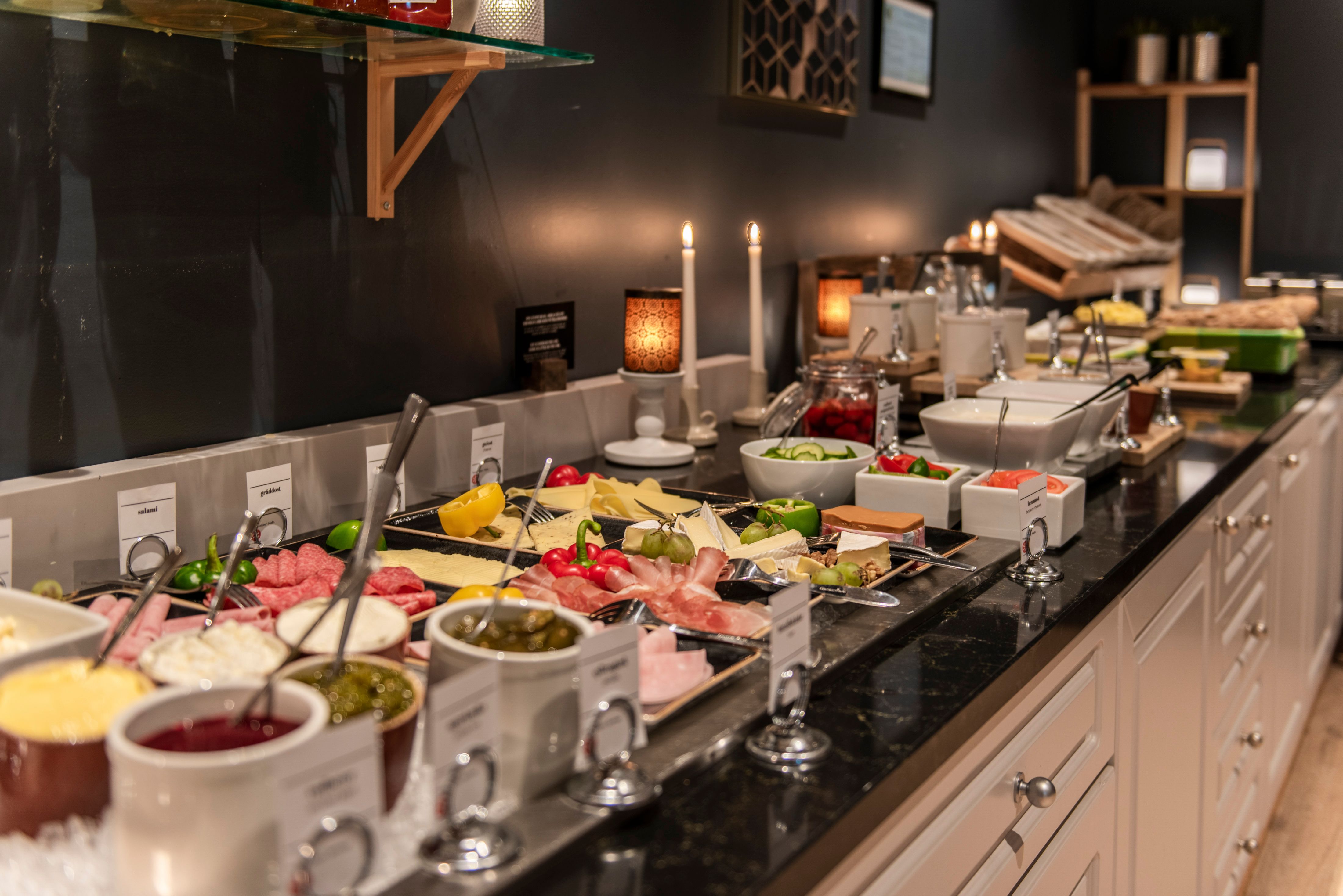 Clarion Collection Hotell Grand, Gjøvik. 
Frokostbuffet