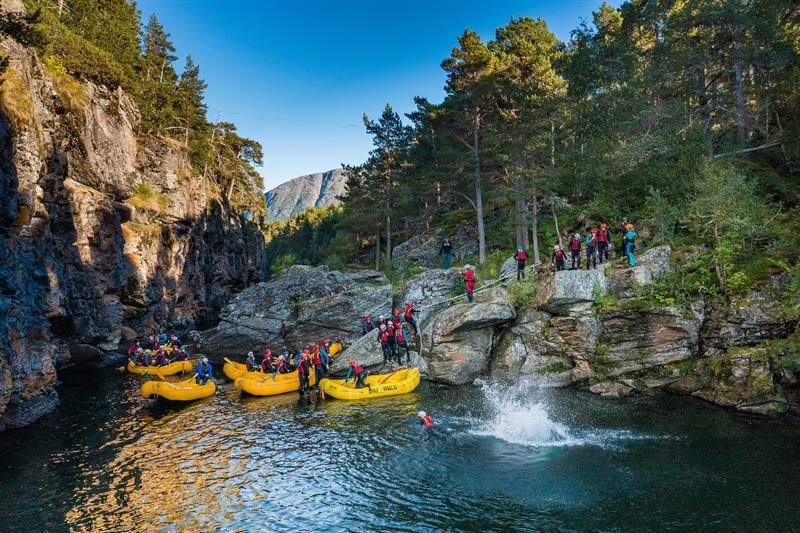 Rafting med Opplev Oppdal