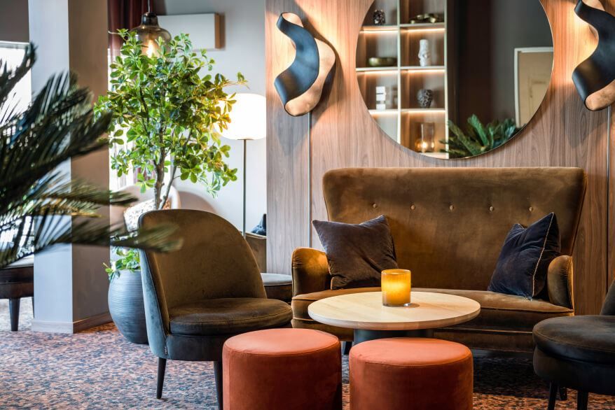 Lounge at Quality Hotel Saga in Tromso