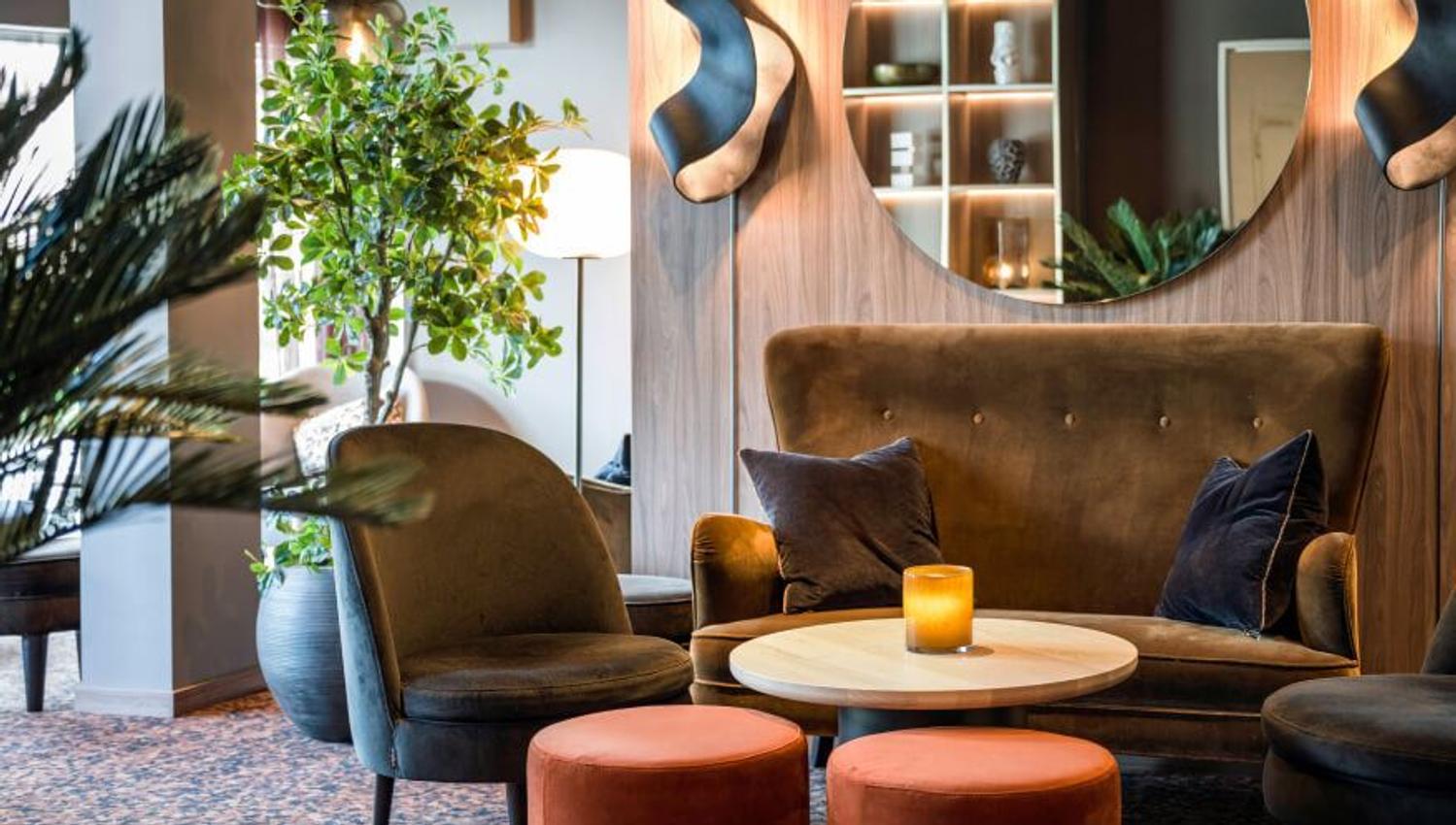 Lounge at Quality Hotel Saga in Tromso